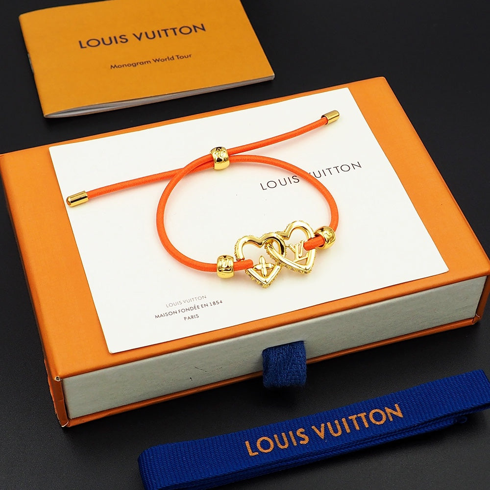 18K Louis Vuitton My Love Orange Bracelet